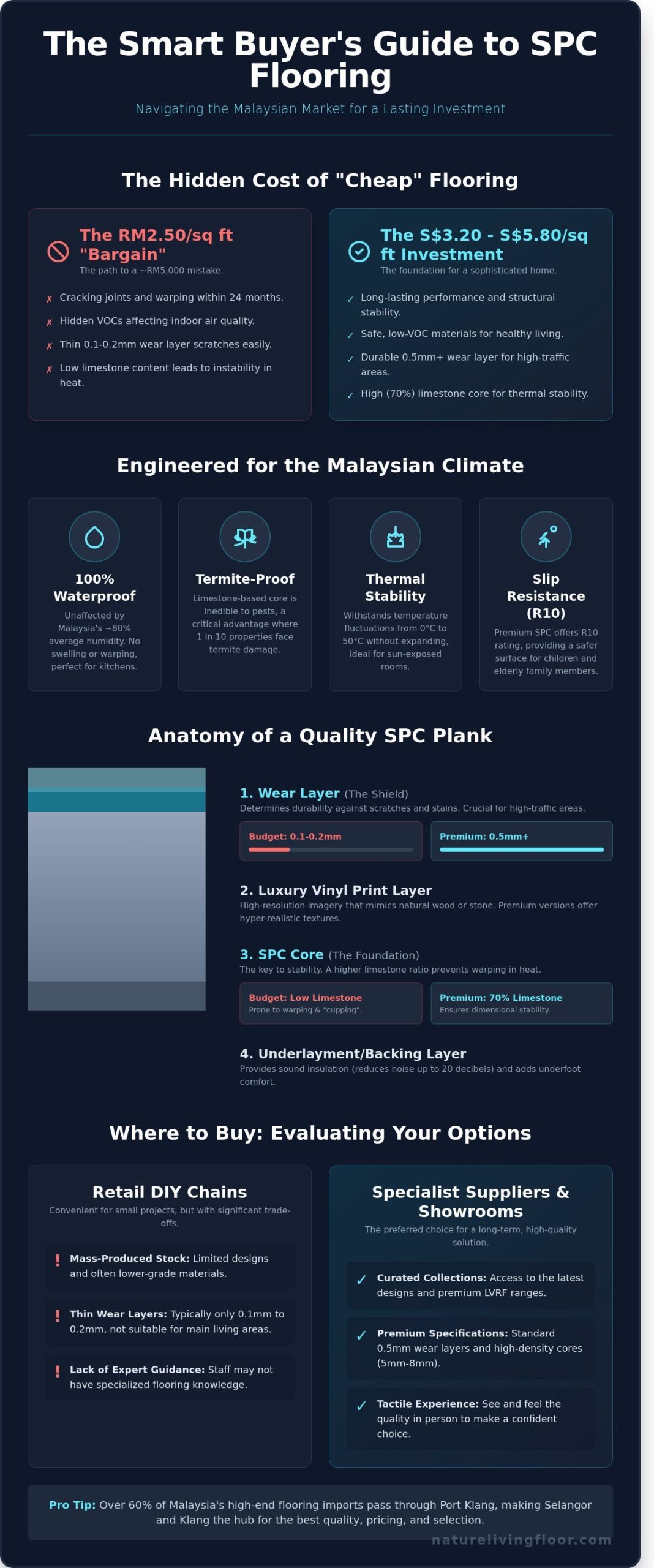 Where to Buy SPC Flooring in Malaysia: A Guide to Premium Selection in 2026