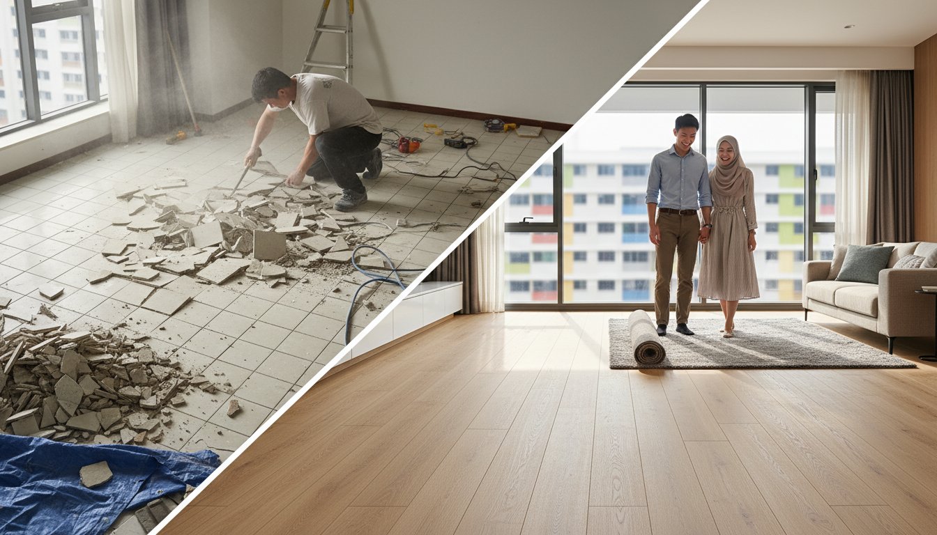 Hacking Tiles vs. Overlay Flooring: The Ultimate 2026 Comparison Guide